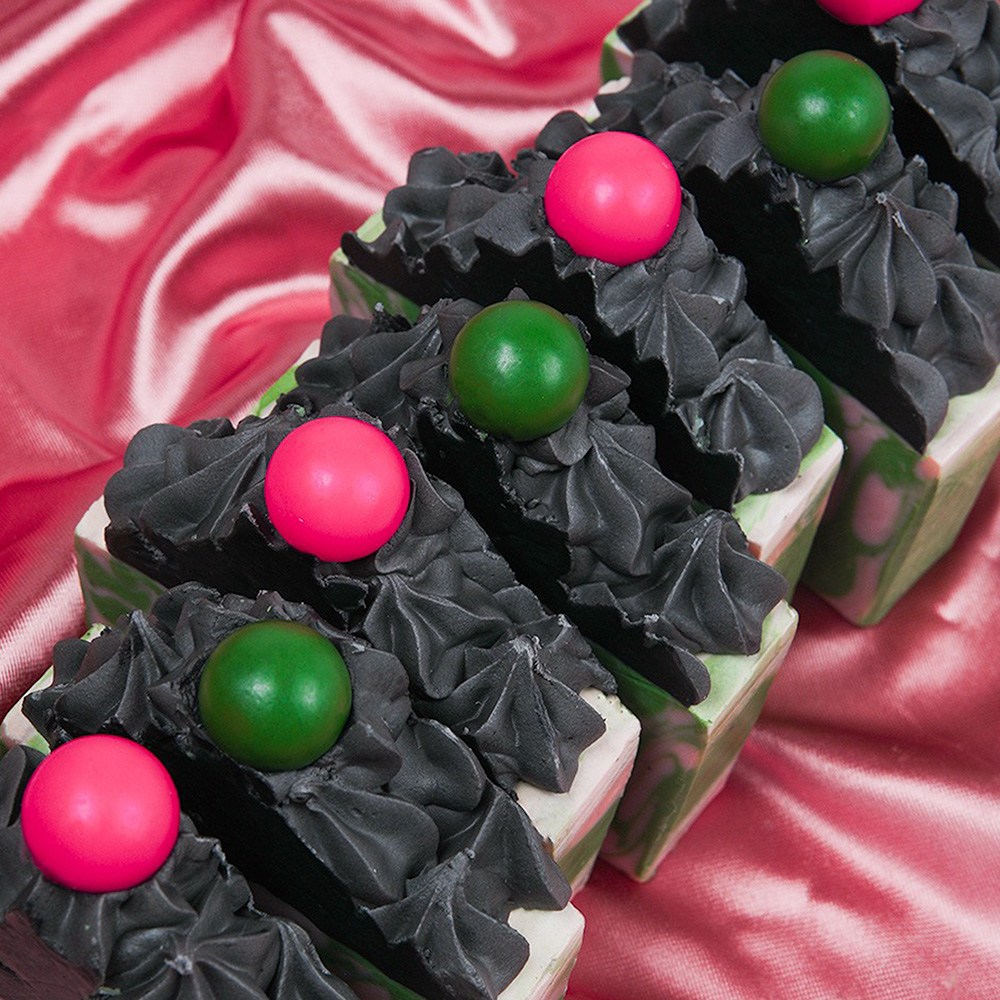 Pink & Green Soap Project image number null